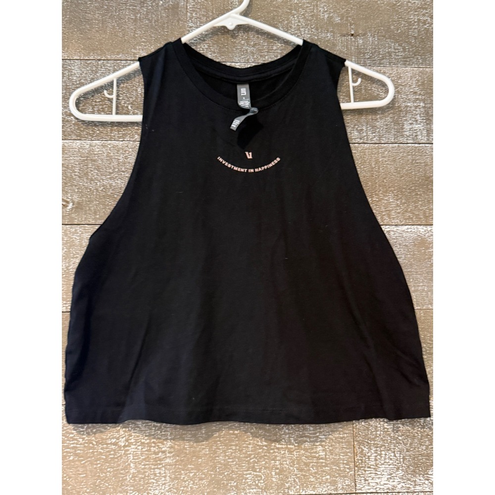 Vuori Muscle Tank Top Womens Small Black
